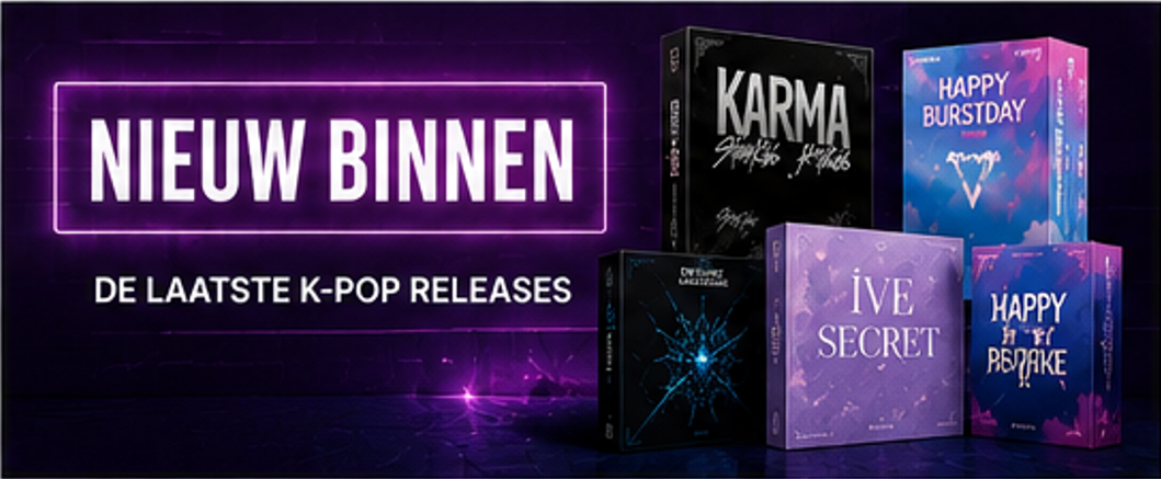 Nieuw binnen K-pop collectie bij K-Pop Veghel