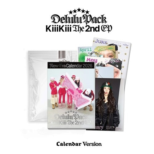 KiiiKiii – Delulu Pack – Calendar. Version K-pop album