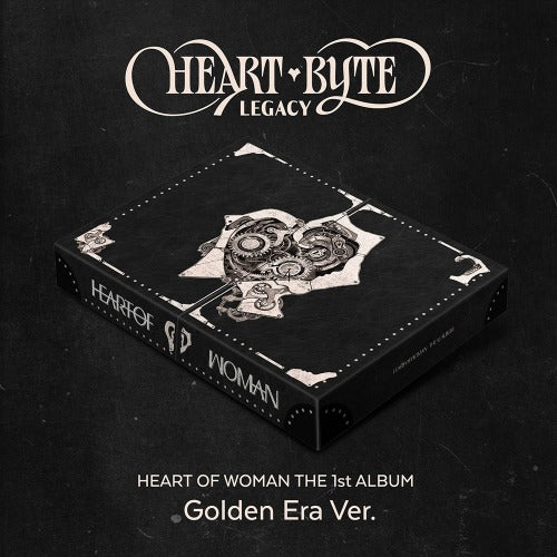 HEART OF WOMAN - THE 1ST ALBUM [HEART BYTE : LEGACY] GOLDEN ERA VER. - K-pop product
