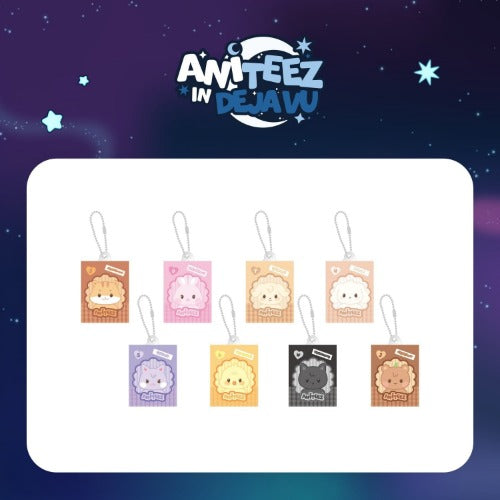 ATEEZ RANDOM MINIATURE KEYRING K-pop merchandise