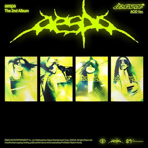 aespa - THE 2ND ALBUM [LEMONADE] (ACID VER.) - K-pop product