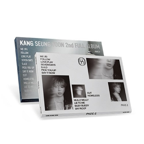 KANG SEUNG YOON - 2Nd Full Album [PAGE 2] officiële K-pop release