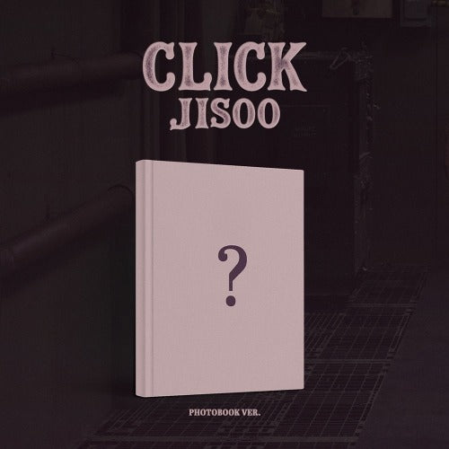 JISOO SINGLE ALBUM CLICK Photobook K-pop album