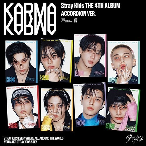 STRAY KIDS - THE 4TH ALBUM [KARMA] (ACCORDION VER.) - K-pop product