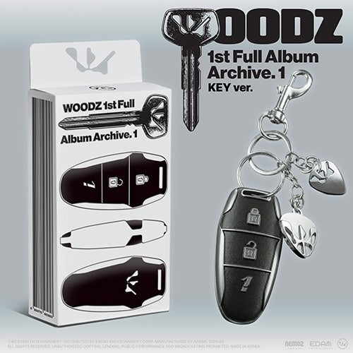 WOODZ - 1ST FULL ALBUM [ARCHIVE.1] (KEY VER.) - K-pop product