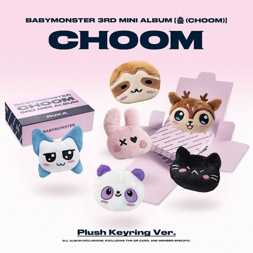 BABYMONSTER - CHOOM - Plush Keyring Ver.