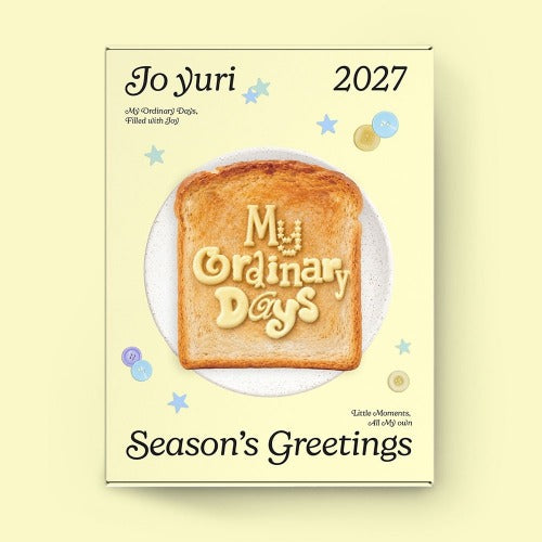 JO YURI 2027 Season's Greetings MY ORDINARY DAYS