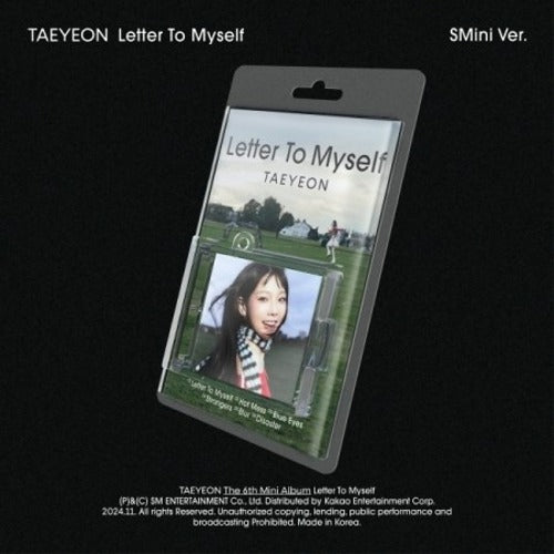 TAEYEON - [LETTER TO MYSELF] (6TH MINI ALBUM) SMINI VER. - K-pop product
