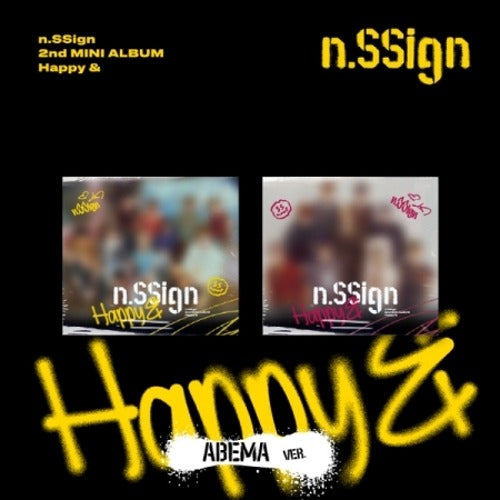 n.SSign - [HAPPY &] (2ND MINI ALBUM) ABEMA VER. # 1 - K-pop product