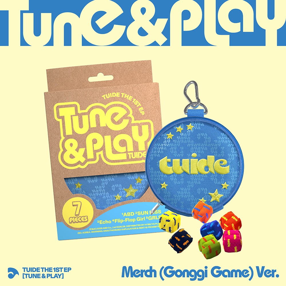 TUIDE - THE 1ST EP [TUNE & PLAY] (MERCH (GONGGI GAME) VER.)