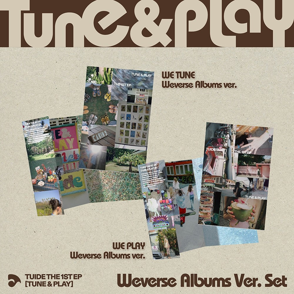 TUIDE - THE 1ST EP [TUNE & PLAY] (Weverse Albums)