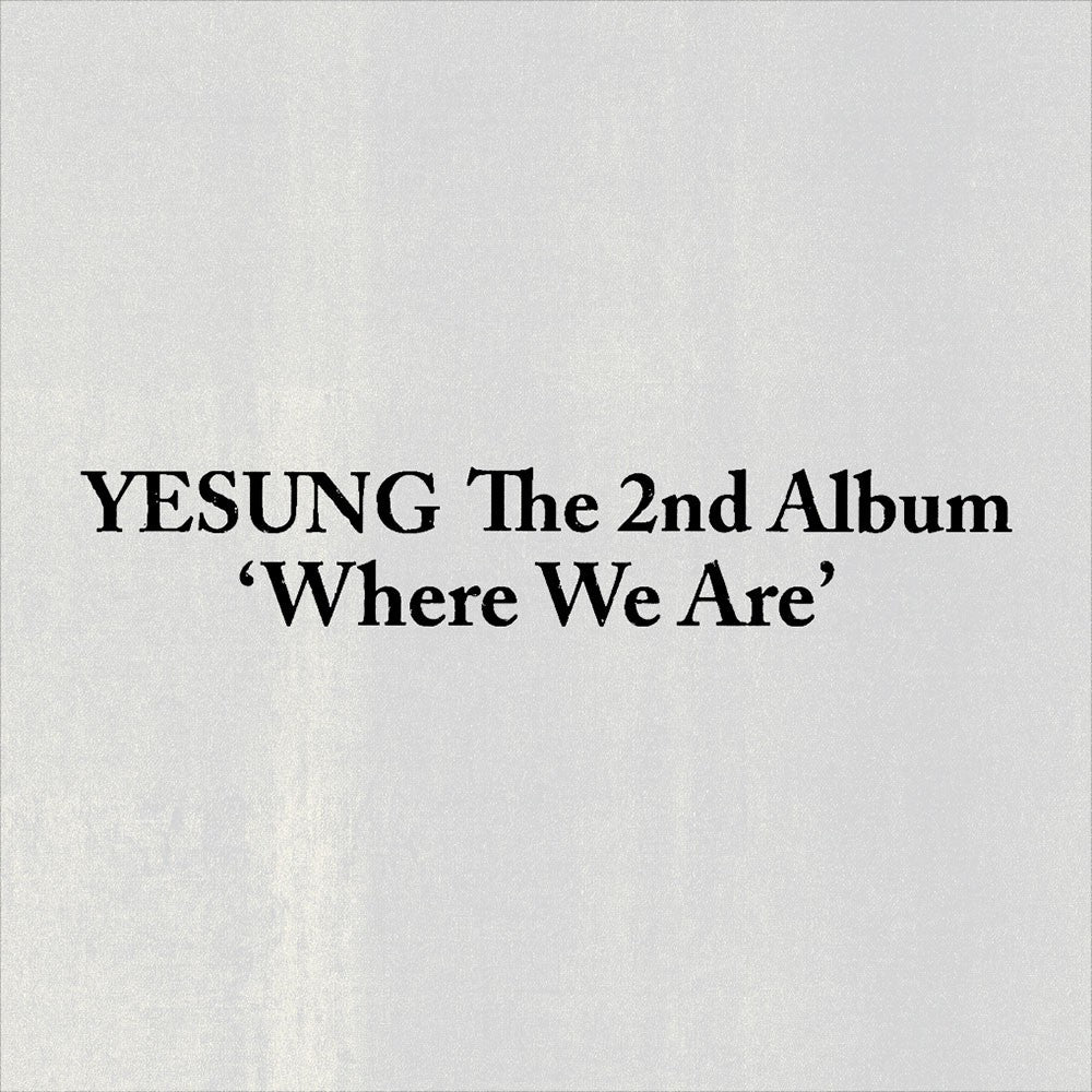 YESUNG The 2nd Album Where We Are SMini Ver. K-pop album - afbeelding 2