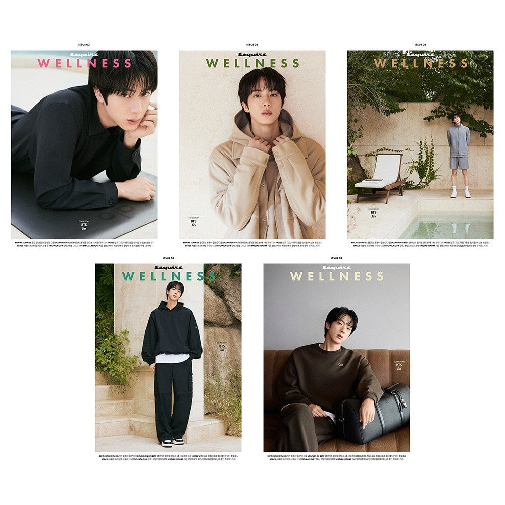 ESQUIRE WELLNESS oktober 2026 met Jin van BTS