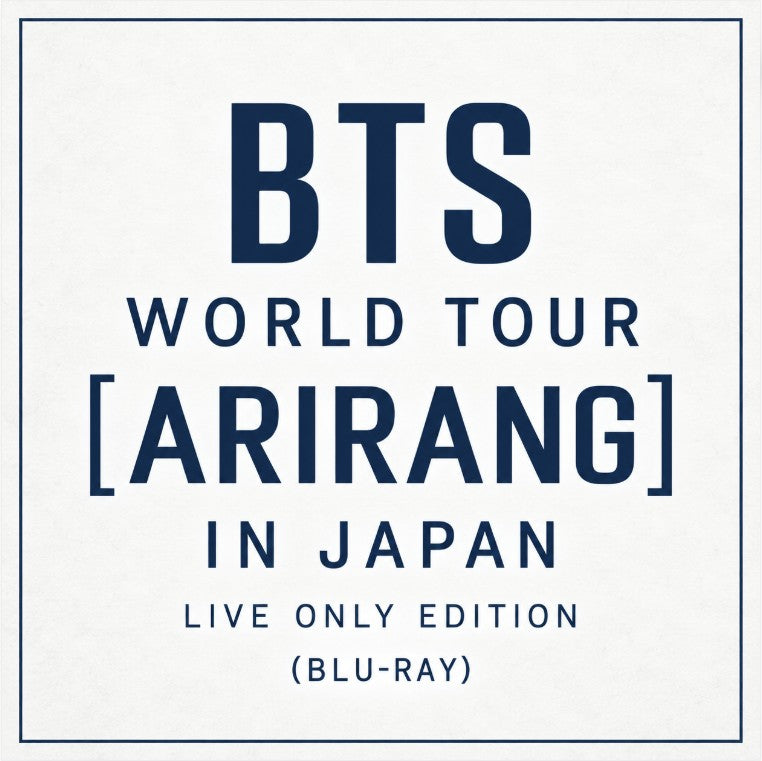 BTS ARIRANG IN JAPAN Live only Edition Blu-ray inhoud