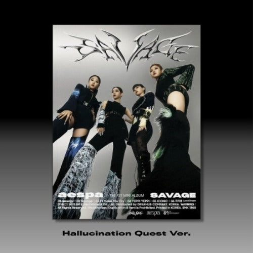 aespa - SAVAGE (1ST MINI ALBUM) Hallucination Quest VER. - K-pop product