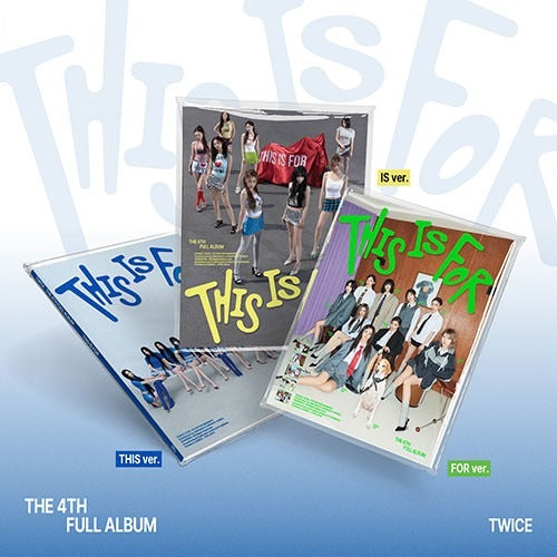 TWICE - [THIS IS FOR] (THE 4TH FULL ALBUM) - K-pop product