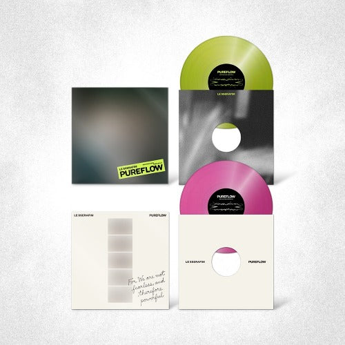 LE SSERAFIM - 2ND STUDIO ALBUM 'PUREFLOW' PT.1 (VINYL) - K-pop product