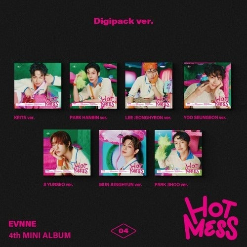 EVNNE - [HOT MESS] (4TH MINI ALBUM) (DIGIPACK VER.) - K-pop product