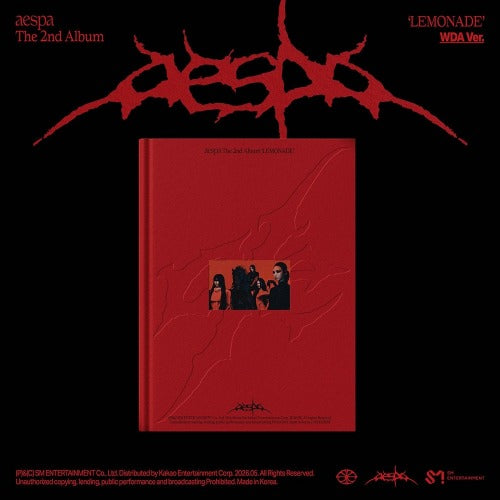aespa - THE 2ND ALBUM [LEMONADE] (WDA VER.) - K-pop product