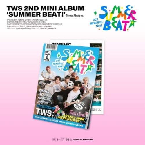 TWS - [SUMMER BEAT!] (2ND MINI ALBUM) (WEVERSE ALBUMS VER.) - K-pop product