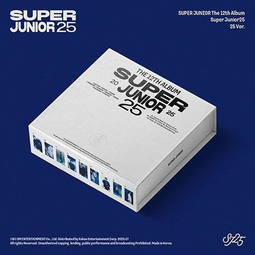 SUPER JUNIOR - THE 12TH ALBUM [SUPER JUNIOR25] (25 VER.) - K-pop product
