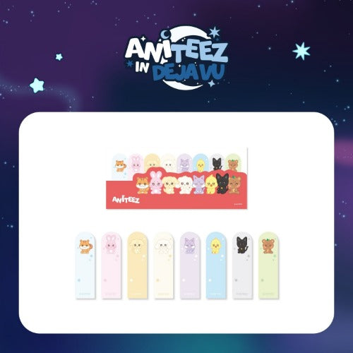 ATEEZ INDEX STICKY MEMO SET K-pop merchandise