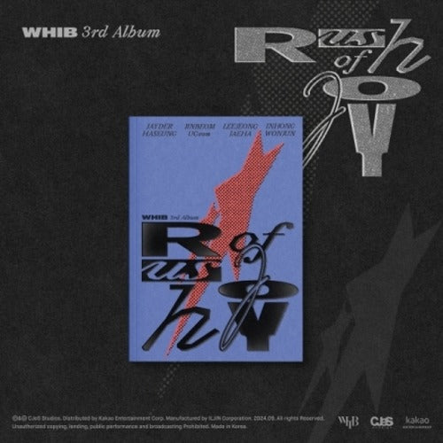 WHIB - [RUSH OF JOY] (3RD SINGLE ALBUM) - K-pop product