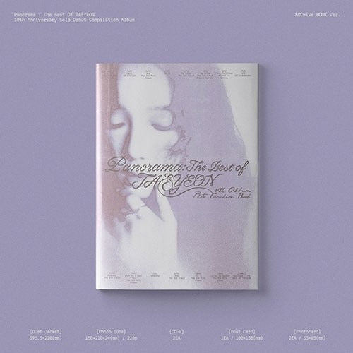 TAEYEON - PANORAMA : THE BEST OF TAEYEON (ARCHIVE BOOK VER.) - K-pop product