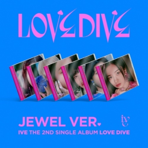 IVE - LOVE DIVE (2ND SINGLE ALBUM) JEWEL VER. officiële K-pop release