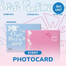 OURBIRTHDAY - 1ST SINGLE ALBUM [OUR BIRTHDAY] (Photobook (2EA 1SET))