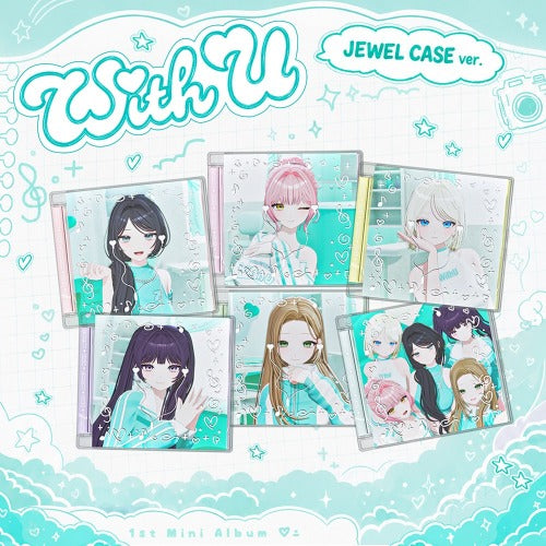 MW:MEU 1ST MINI ALBUM WITH U JEWEL CASE VER. K-pop album