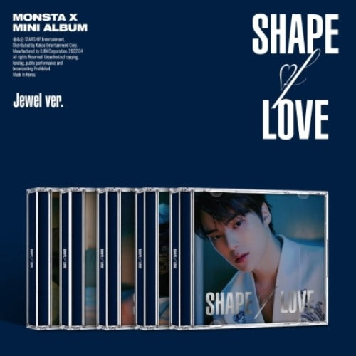 MONSTA X - SHAPE OF LOVE (11TH MINI ALBUM) JEWEL VER. - K-pop product