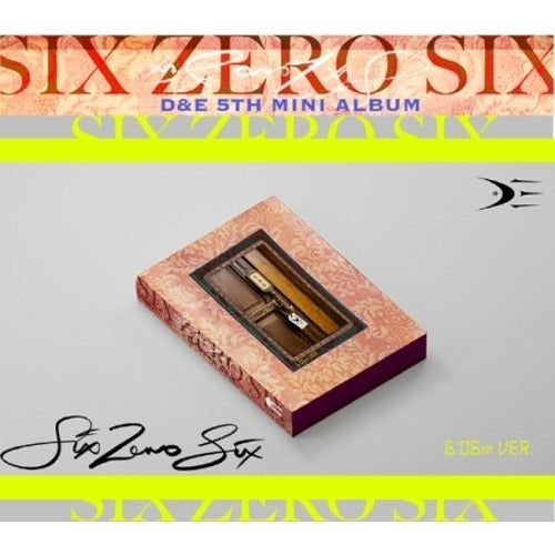 SUPER JUNIOR-D&E - 606 (5TH MINI ALBUM) (6:06AM VER.) - K-pop product