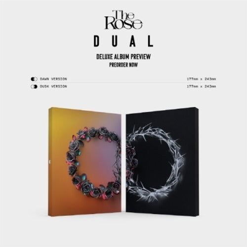 THE ROSE - DUAL (DELUXE BOX ALBUM) DUSK VER. - K-pop product