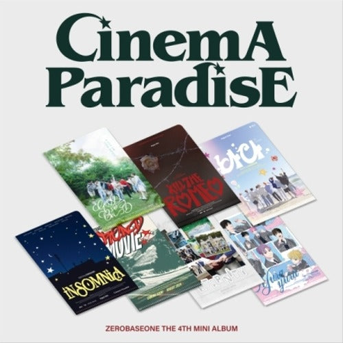 ZEROBASEONE - [CINEMA PARADISE] (4TH MINI ALBUM) [ZEROSE VER.] - K-pop product
