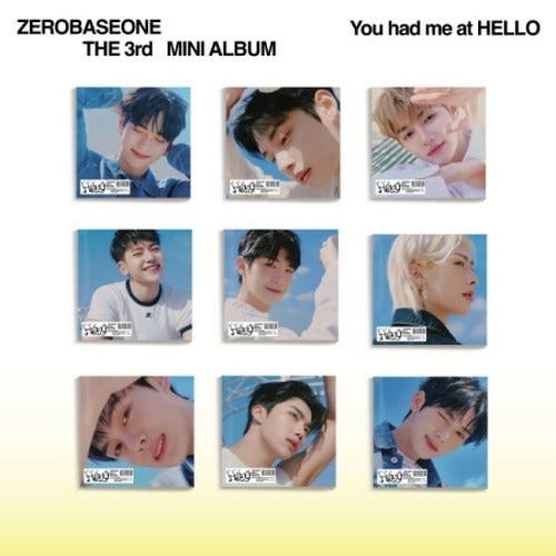 ZEROBASEONE - [YOU HAD ME AT HELLO] (3RD MINI ALBUM) (DIGIPACK VER.) - K-pop product