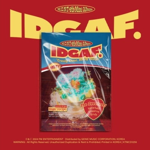 M.O.N.T - IDGAF - K-pop product