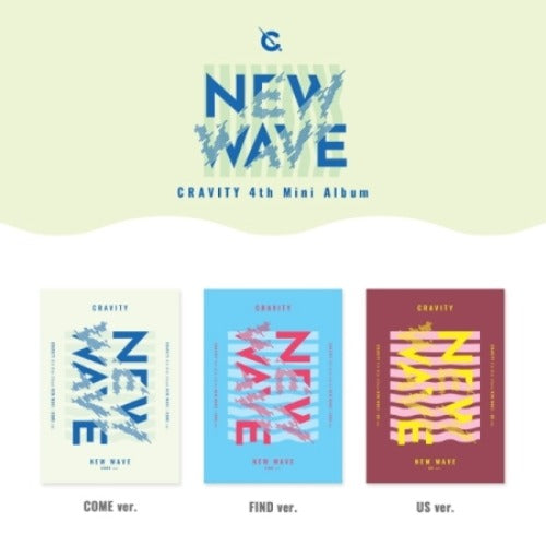 CRAVITY - NEW WAVE - COME / FIND / US Ver.