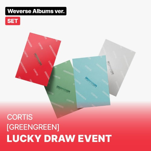 CORTIS - [SOUND WAVE LUCKY DRAW] [CORTIS] THE 2ND EP [GREENGREEN] (WEVERSE ALBUMS VER. (4EA 1SET))