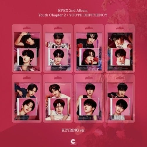 EPEX - Youth Chapter 2: YOUTH DEFICIENCY - Keyring Album K-pop album