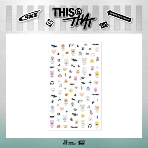 STRAY KIDS - THIS & THAT - SKZOO MICRO STICKER