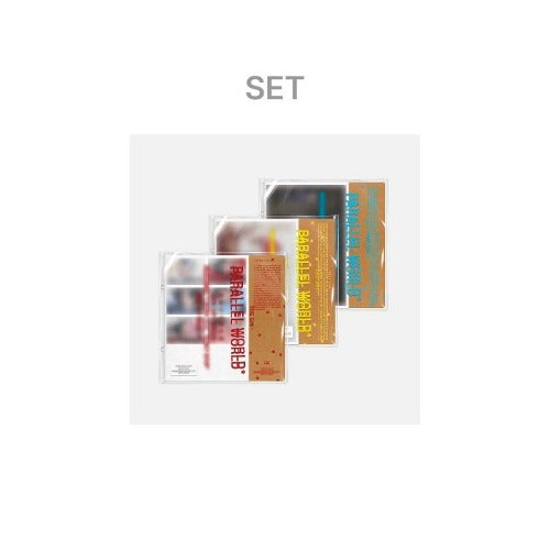 ENHYPEN THE SIN PARALLEL WORLD 3-version set met Weverse POB