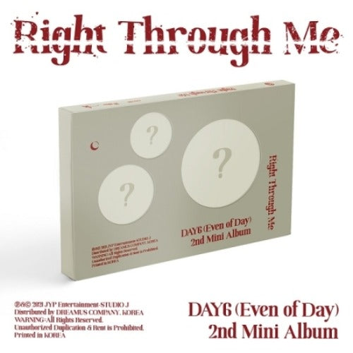 DAY6 (EVEN OF DAY) - RIGHT THROUGH ME (2ND MINI ALBUM) - K-pop product