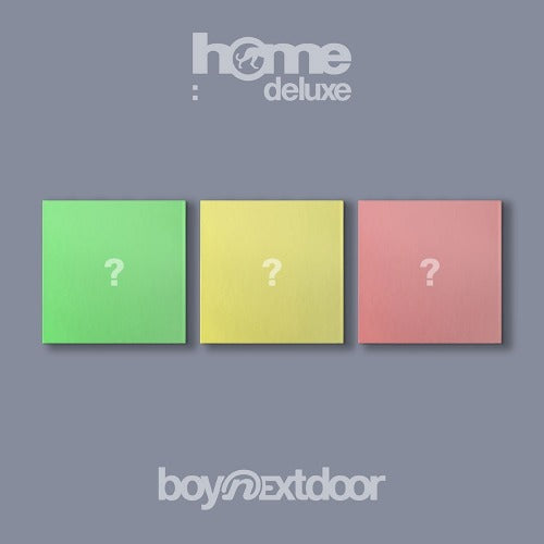 BOYNEXTDOOR 1ST STUDIO ALBUM REPACKAGE HOME:DELUXE 3 random versies (HAZE / OVERDRIVE / SPARK). K-pop album