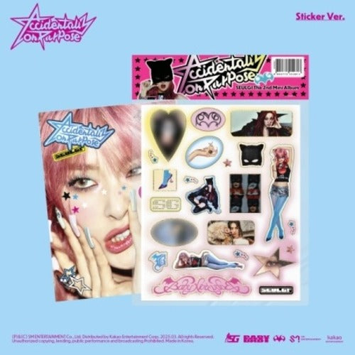 SEULGI - ACCIDENTALLY ON PURPOSE (2ND MINI ALBUM) (STICKER VER.) - K-pop product