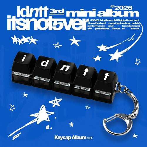 idntt [ITSNOTOVER] (KEYCAP ALBUM) K-pop album