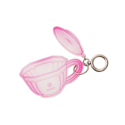 KATSEYE - WILD - TEACUP KEYRING