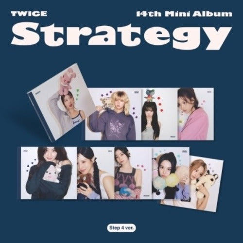 TWICE - [STRATEGY] (14TH MINI ALBUM) (STEP4 VER.) - K-pop product