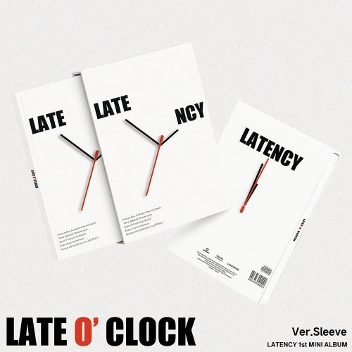 LATENCY - 1ST MINI ALBUM [LATE O'CLOCK] (SLEEVE VER.) - K-pop product