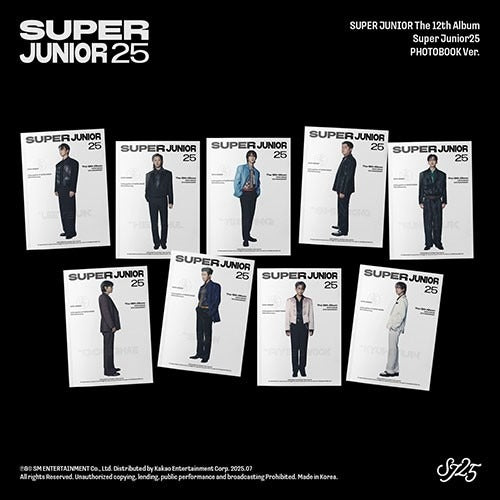 SUPER JUNIOR - THE 12TH ALBUM [SUPER JUNIOR25] (PHOTOBOOK VER.) - K-pop product